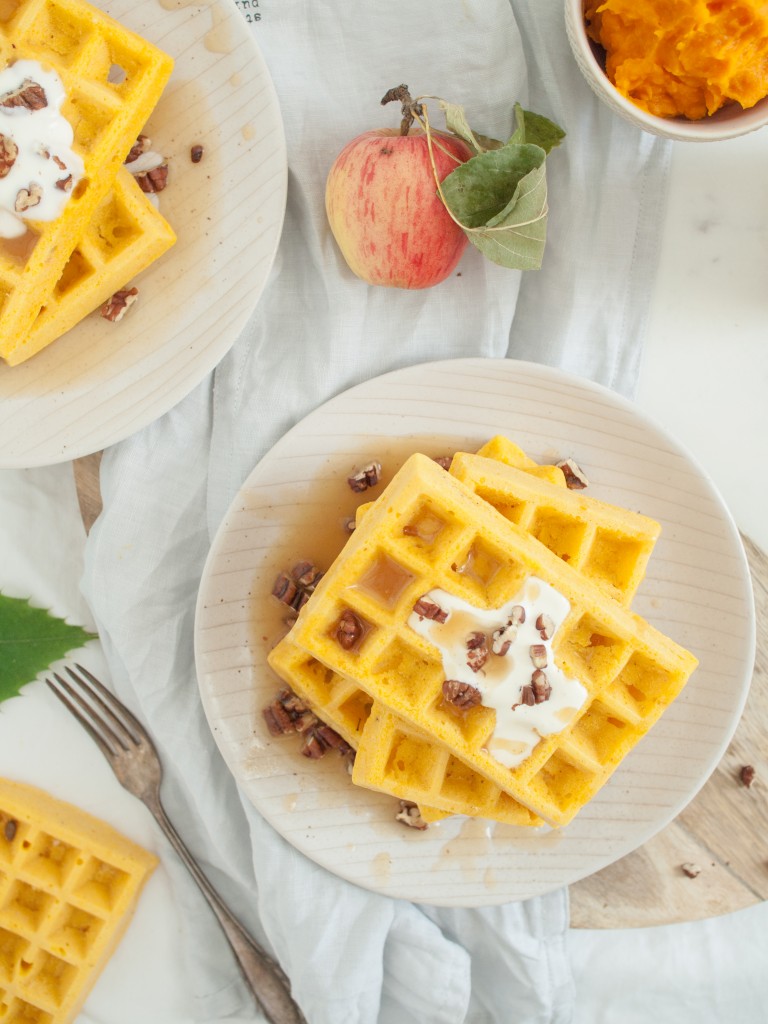 pumpkin waffles