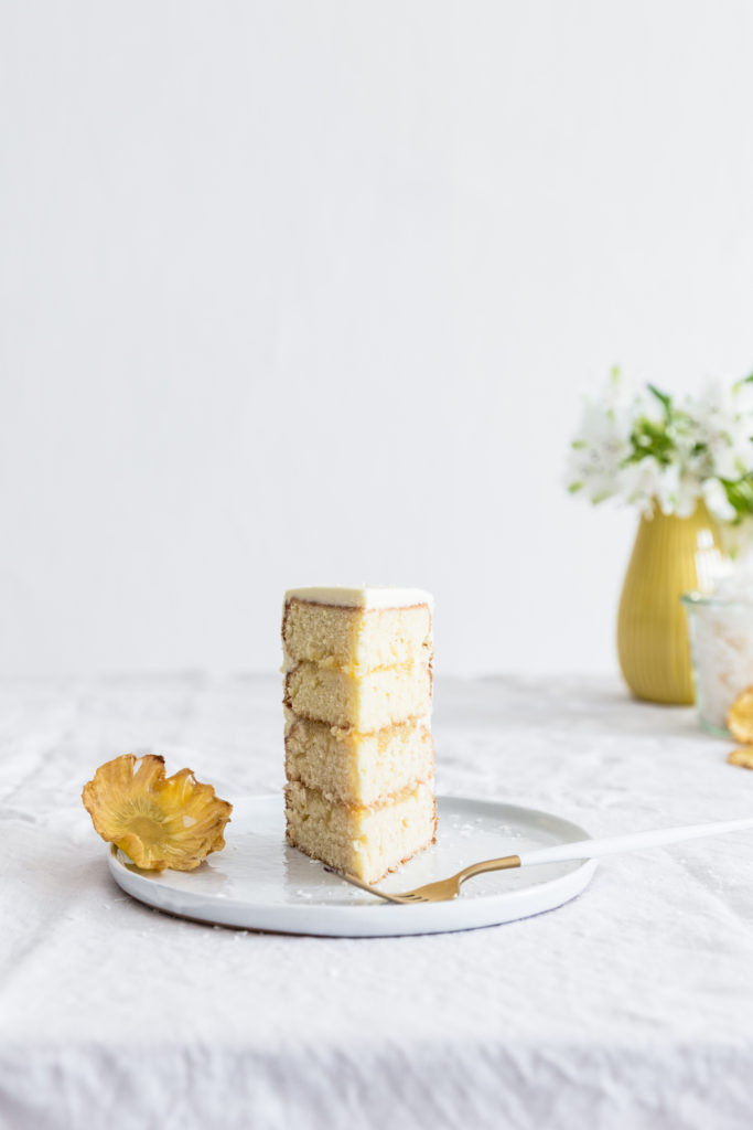 pineapple - coconut cake