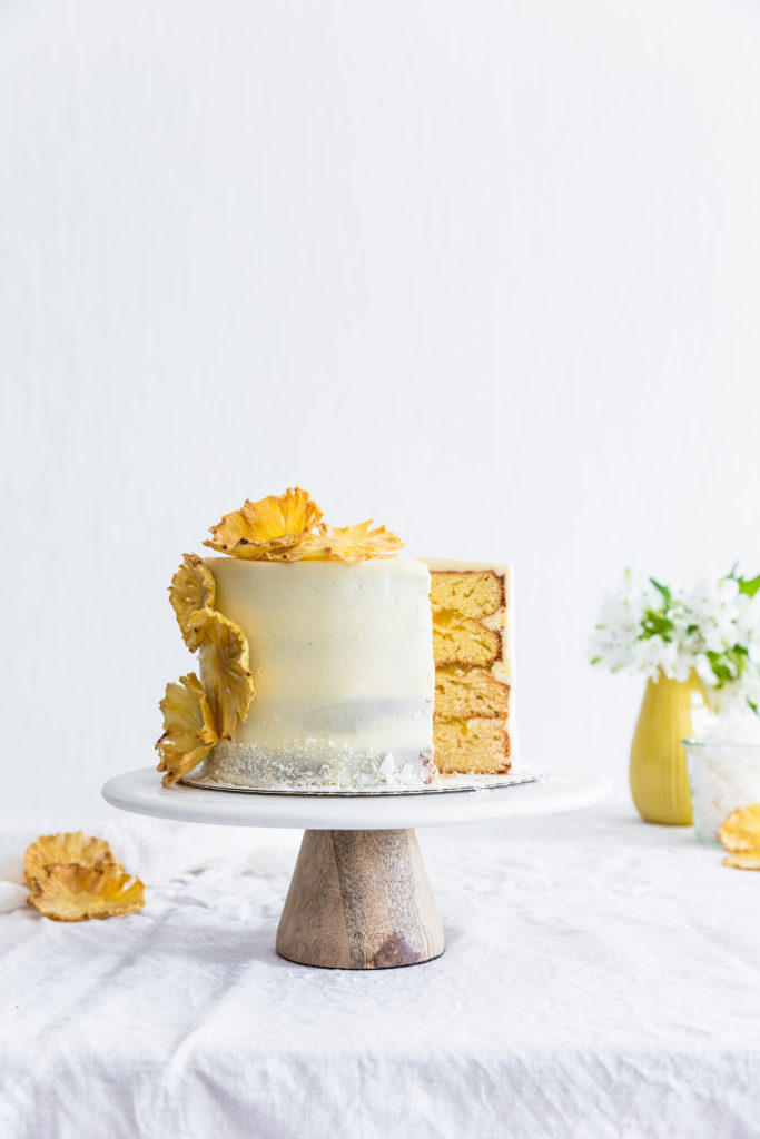 pineapple - coconut cake