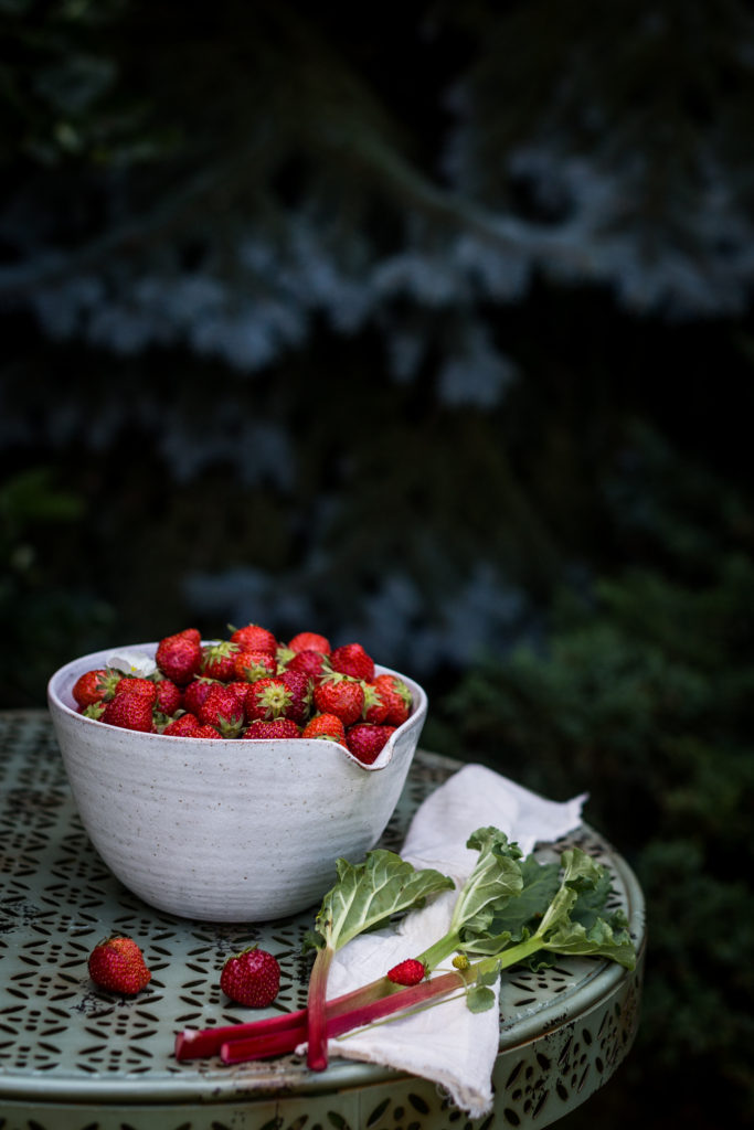 strawberry - rhubarb jam